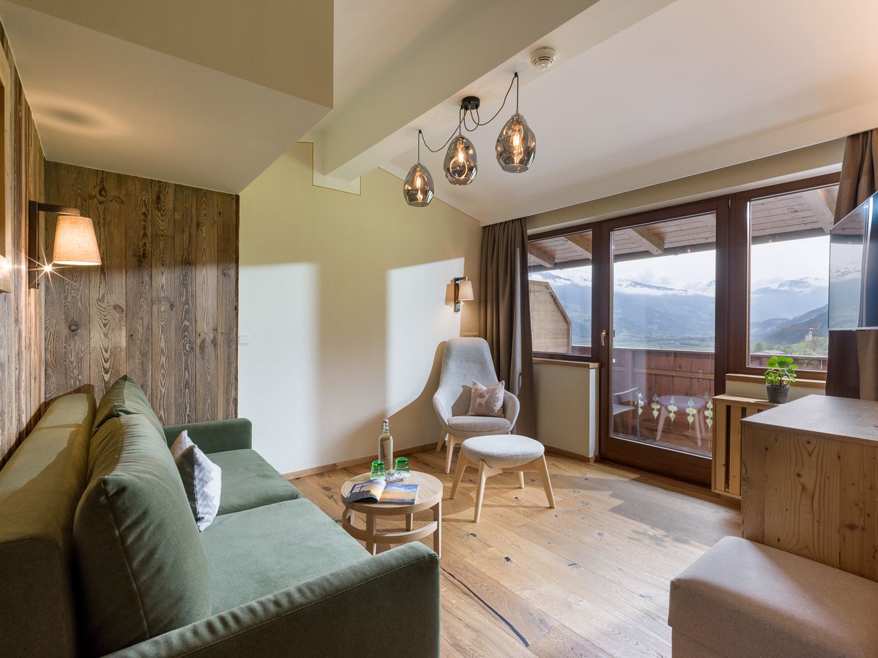 Juniorsuite Voglbichl mit Bergblick