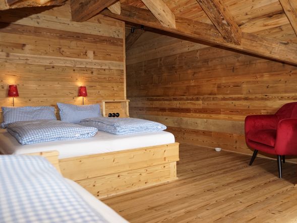 Komfortzimmer 35m² für bis zu 4 Personen
