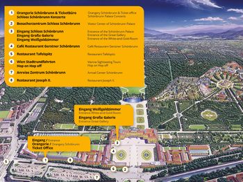 Schloss Schönbrunn Konzert mit Hotel in Wien
