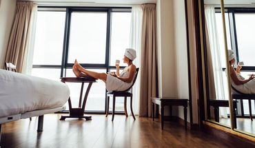 Entspannen im Hotelzimmer