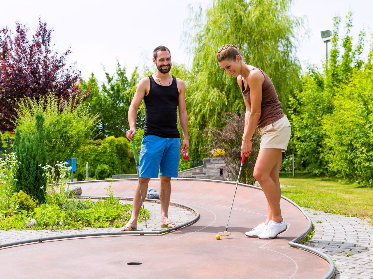 Kleines Zwischendurchvergnügen inklusive Minigolf unlimited