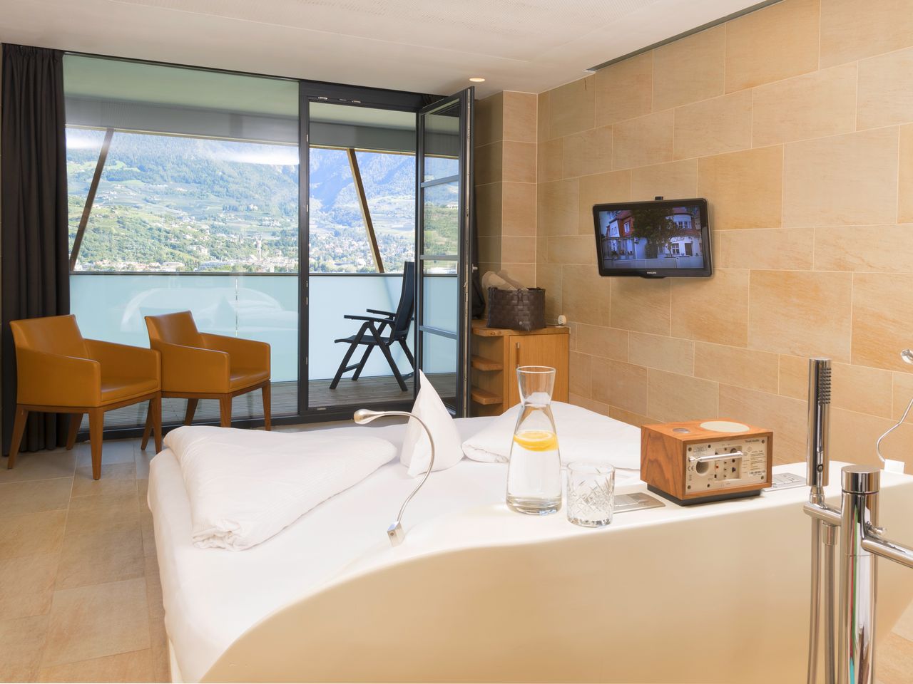 Doppelzimmer Panoramablick Mondstein