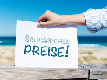 Schnäppchen-Woche – Eine Woche Erholung-kleiner Preis