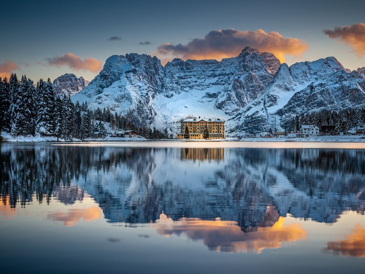 Lago Misurina - 6 Tage Panoramaurlaub mit Halbpension