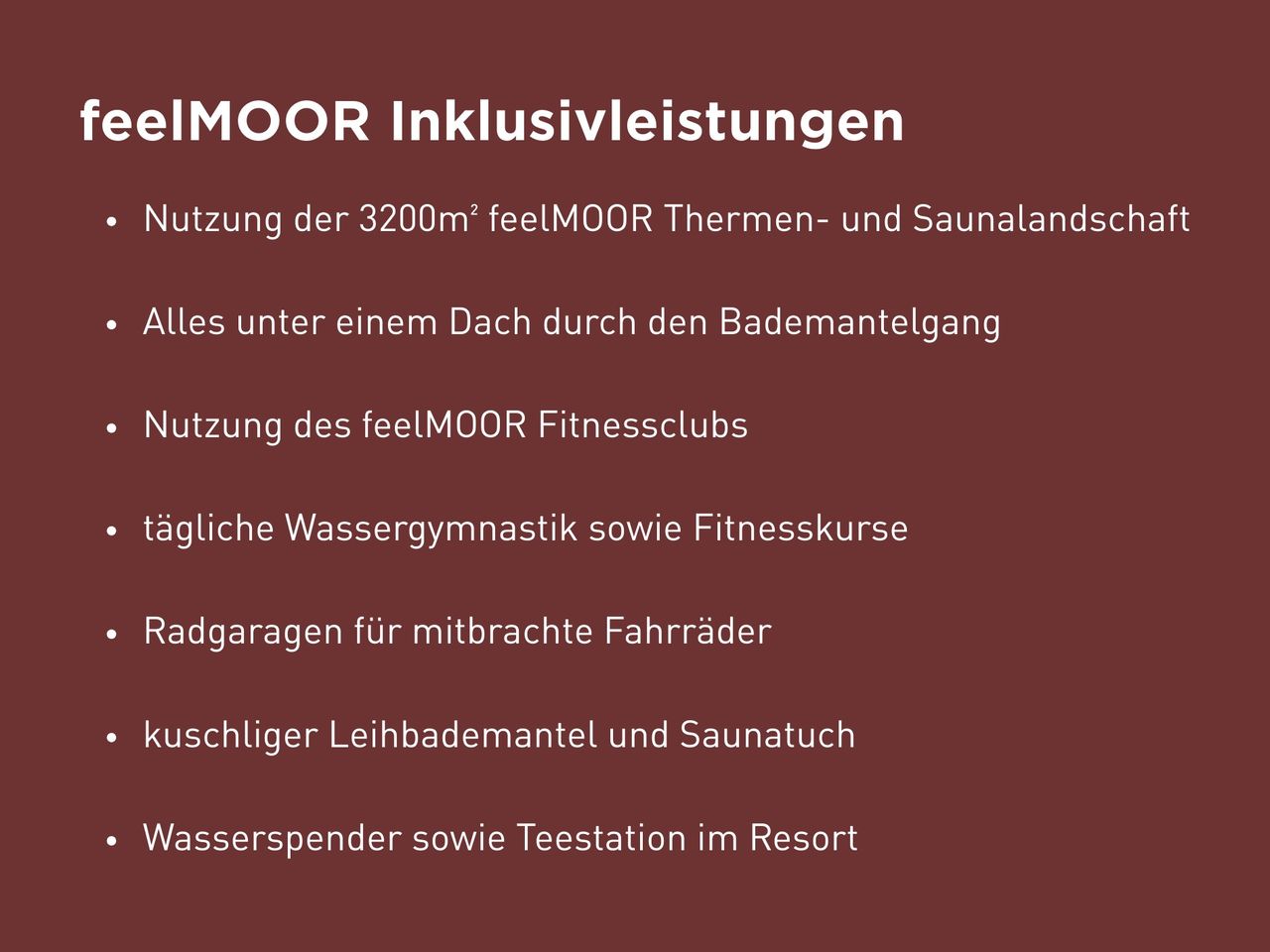 feelMOOR - Das Gesundresort