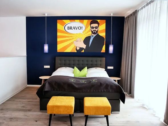 Doppelzimmer SUPERIOR mit Kingsize Bett