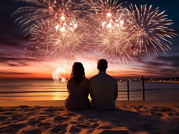 Silvester auf der Insel Usedom in Ostseebad Bansin, Mecklenburg-Vorpommern Halbpension