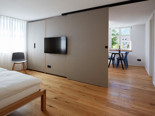 Apartment HÖRI mit 1 Schlafzimmer für max. 2 Erwachsene und 2 Kinder