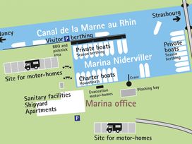 Marina Niderviller:4 Tage Floating Apartment im Elsaß