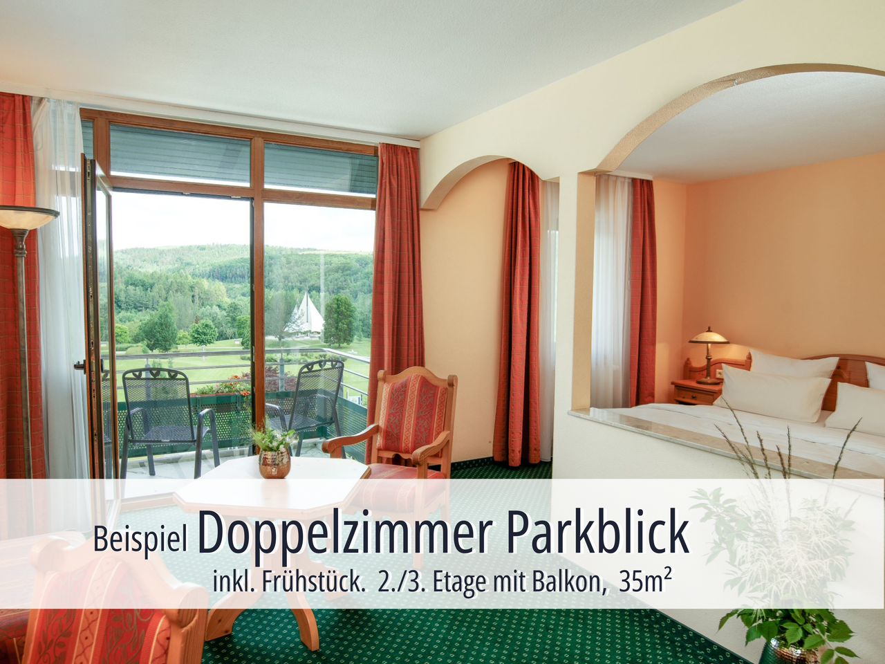 Doppelzimmer - Parkblick