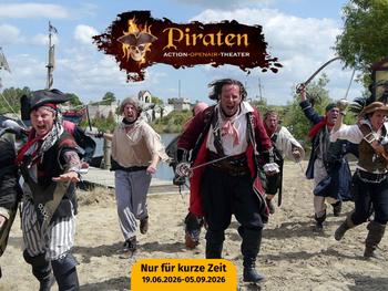 Piraten Action Open Air Grevesmühlen mit Ticket und Hotel
