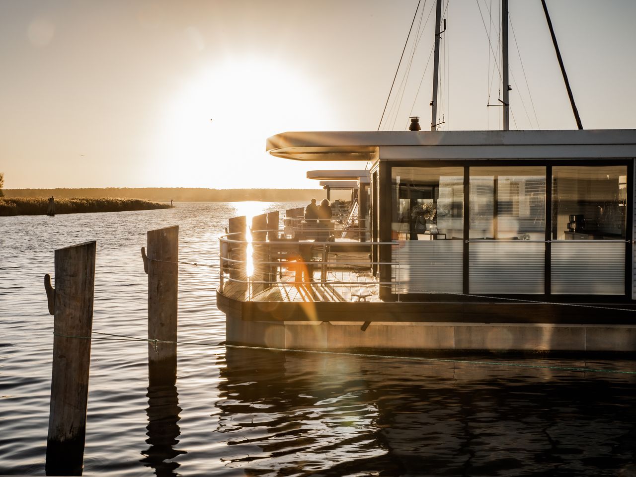 Im Schwimmenden Haus an der Ostsee - 8 Tage