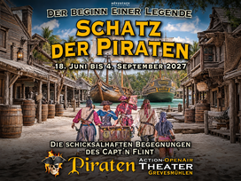 Piraten Action Open Air Grevesmühlen mit Ticket und Hotel