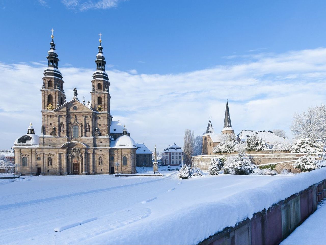 Fulda im Winter