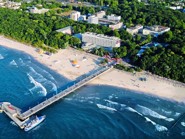 8 Tage an der Ostsee verweilen- 6 Nächte zahlen in Kolberg (Kolobrzeg), Westpommern inkl. Frühstück