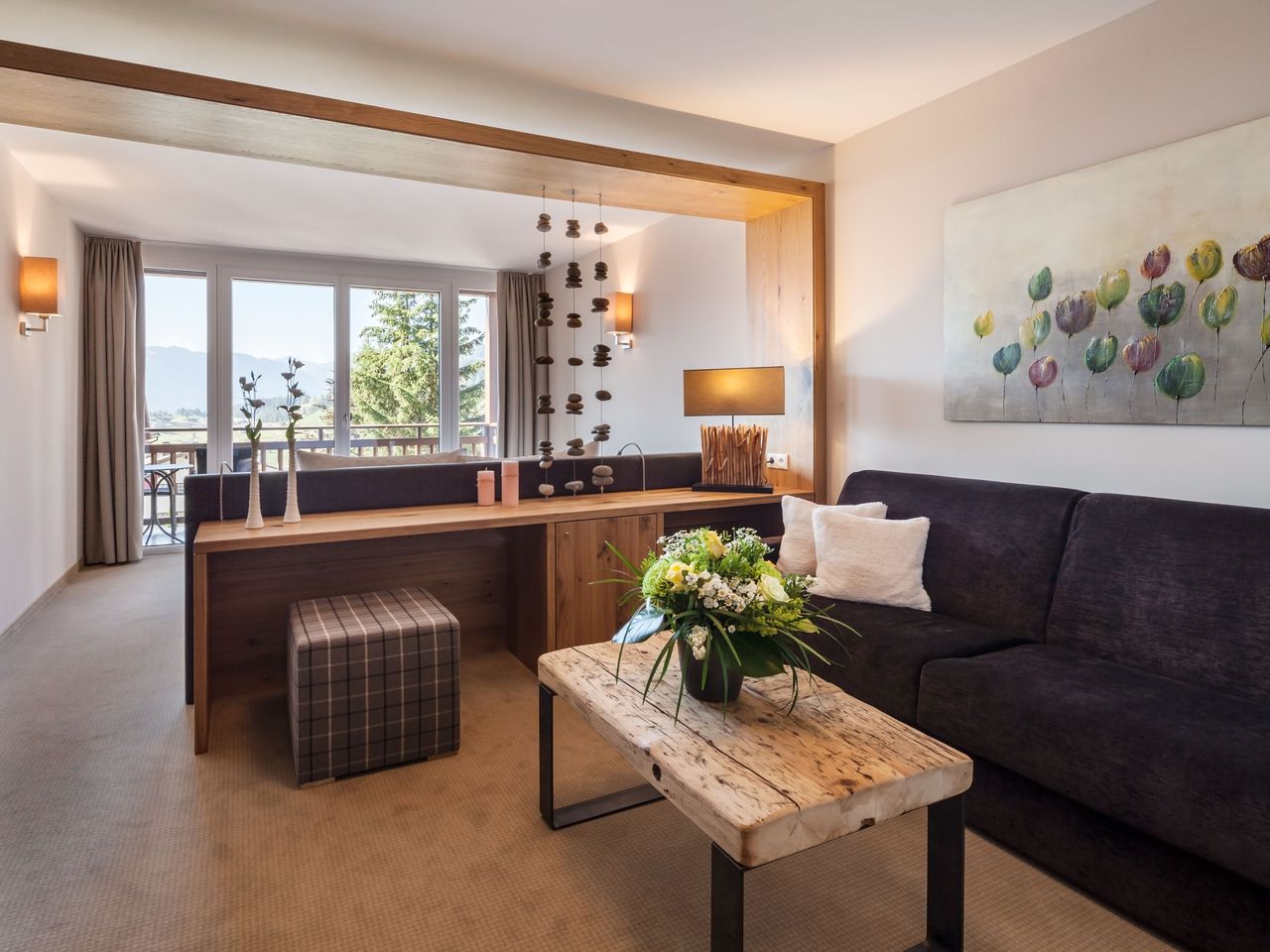 Wohlfühlsuite mit Südbalkon