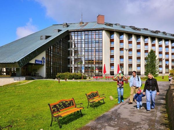 7 Tage im Wellnesshotel Svornost mit HP in Harrachov Halbpension
