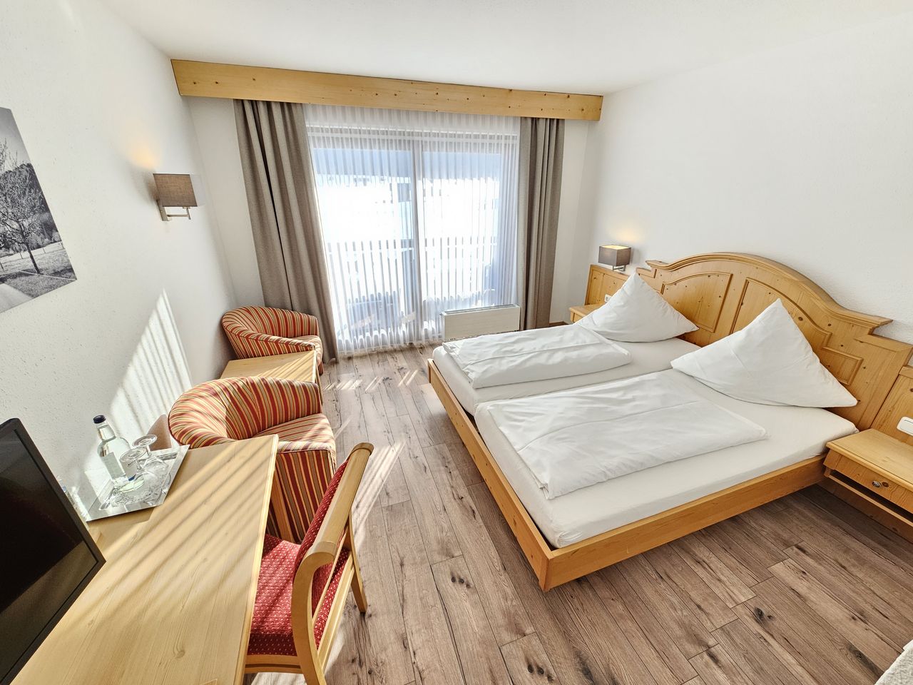 Doppelzimmer mit Süd-Panoramabalkon