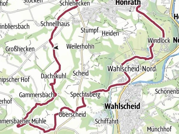 4 Tage Bauernhof-Wanderweg Tour18 im Bergischen Land in Gummersbach, Nordrhein-Westfalen inkl. Frühstück