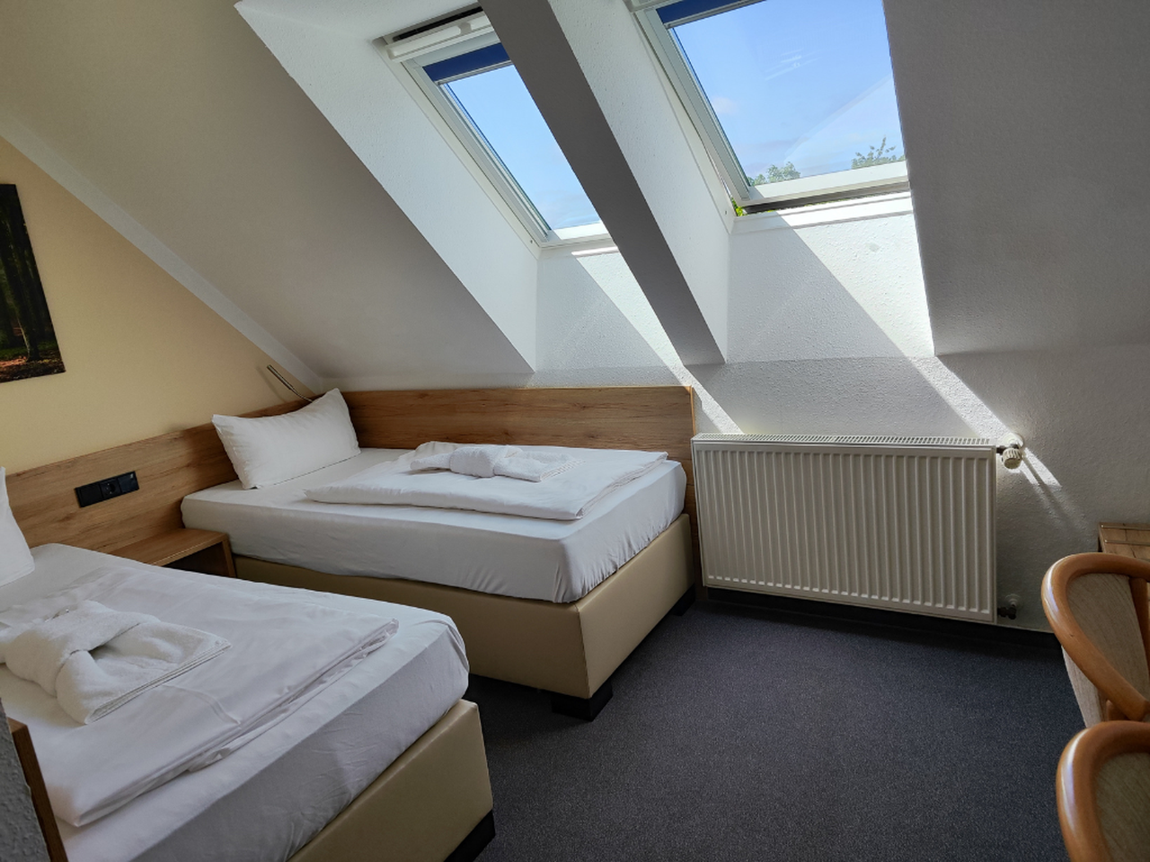 Twin Bett Zimmer Komfort