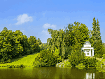 Kurpark in Nordhessen