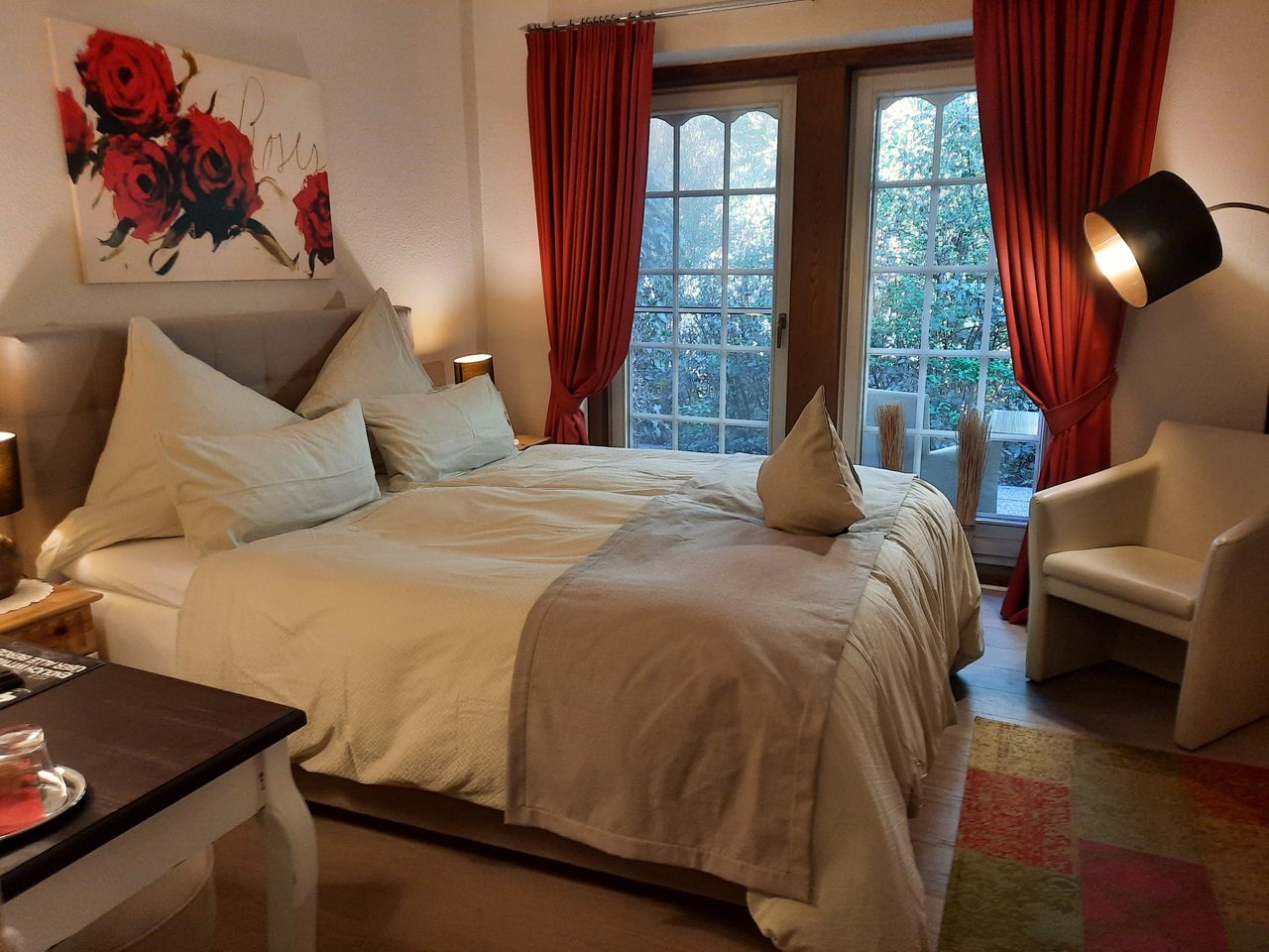 Doppelzimmer mit Terrasse