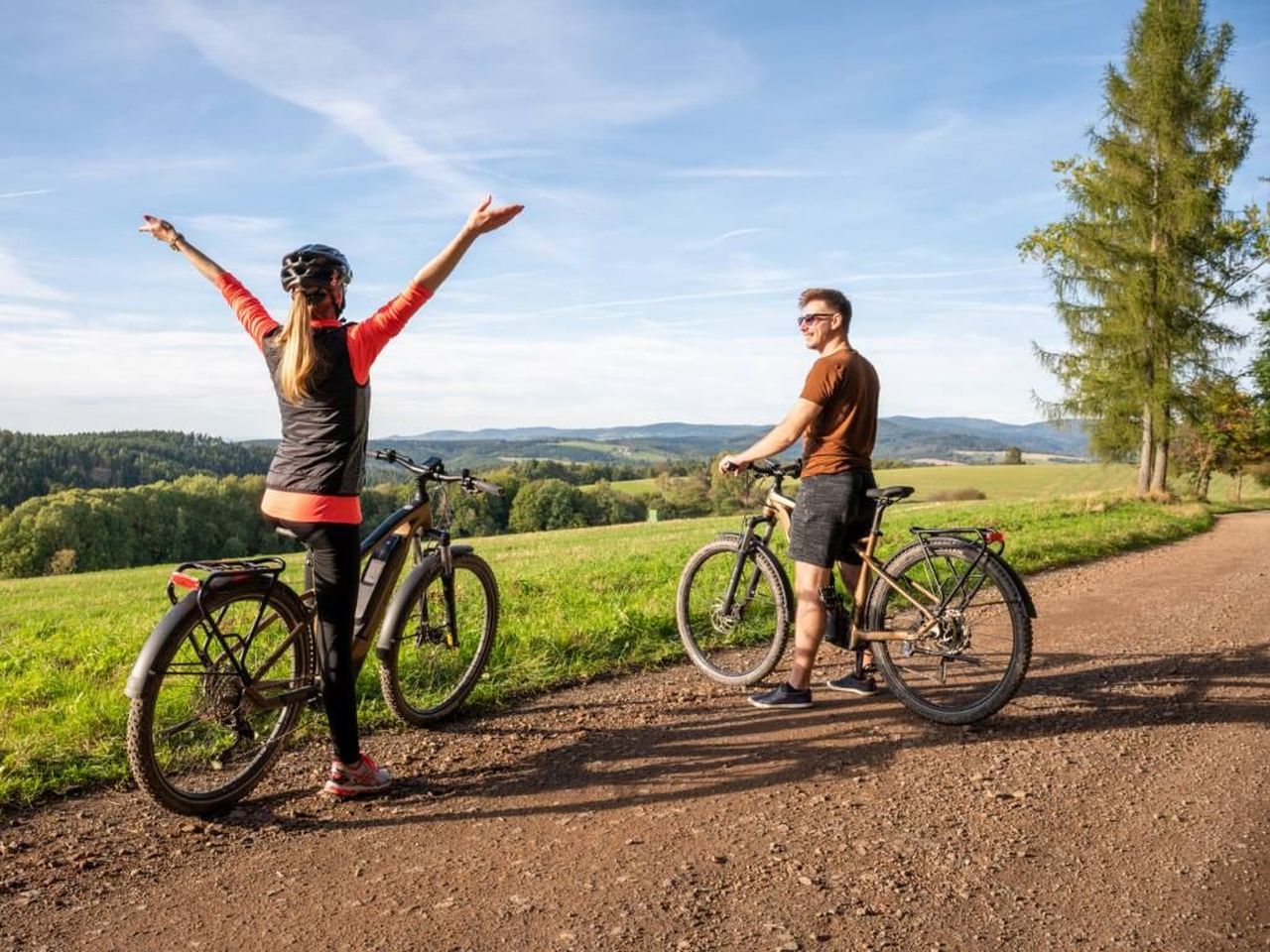 E-Bike Offroad-Trip am Rennsteig