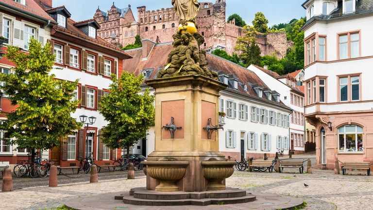Marienbrunnen in Heidelberg