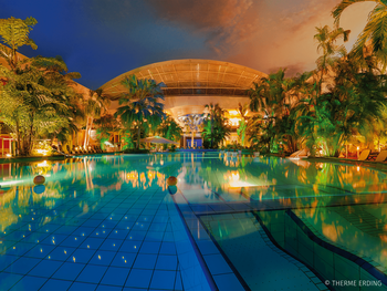 Verschnaufpause in der Therme Erding bei München