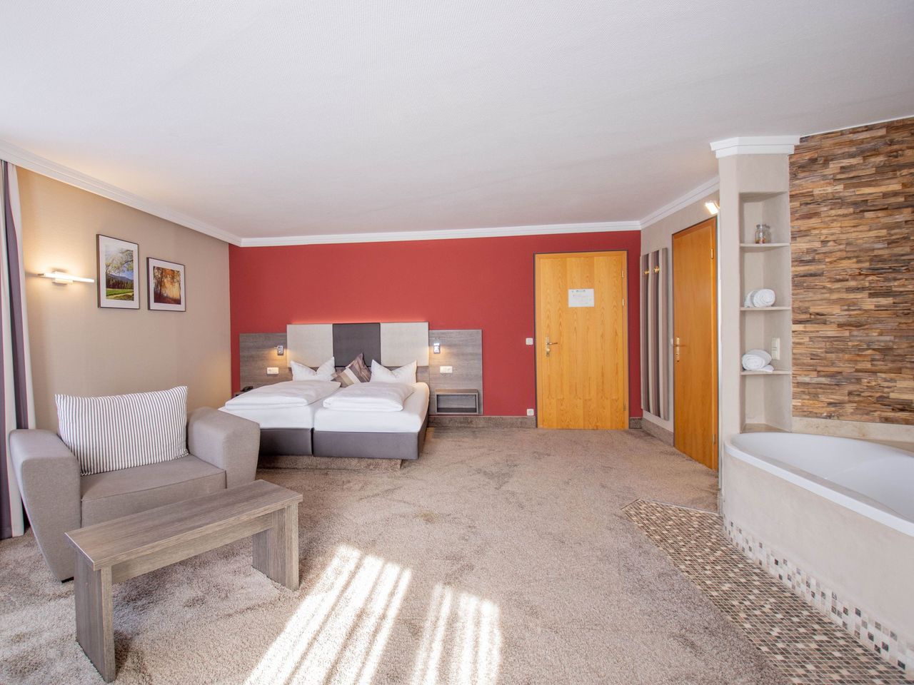 Juniorsuite mit Whirlpool