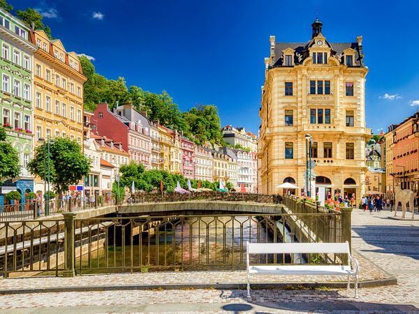 Kuraufenthalt bei der Kolonnade mit HP - 7 Tage in Karlsbad (Karlovy Vary), Karlsbad (Karlovarský kraj) inkl. Halbpension