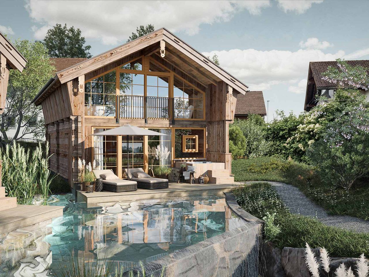 Exkluisvchalet am See