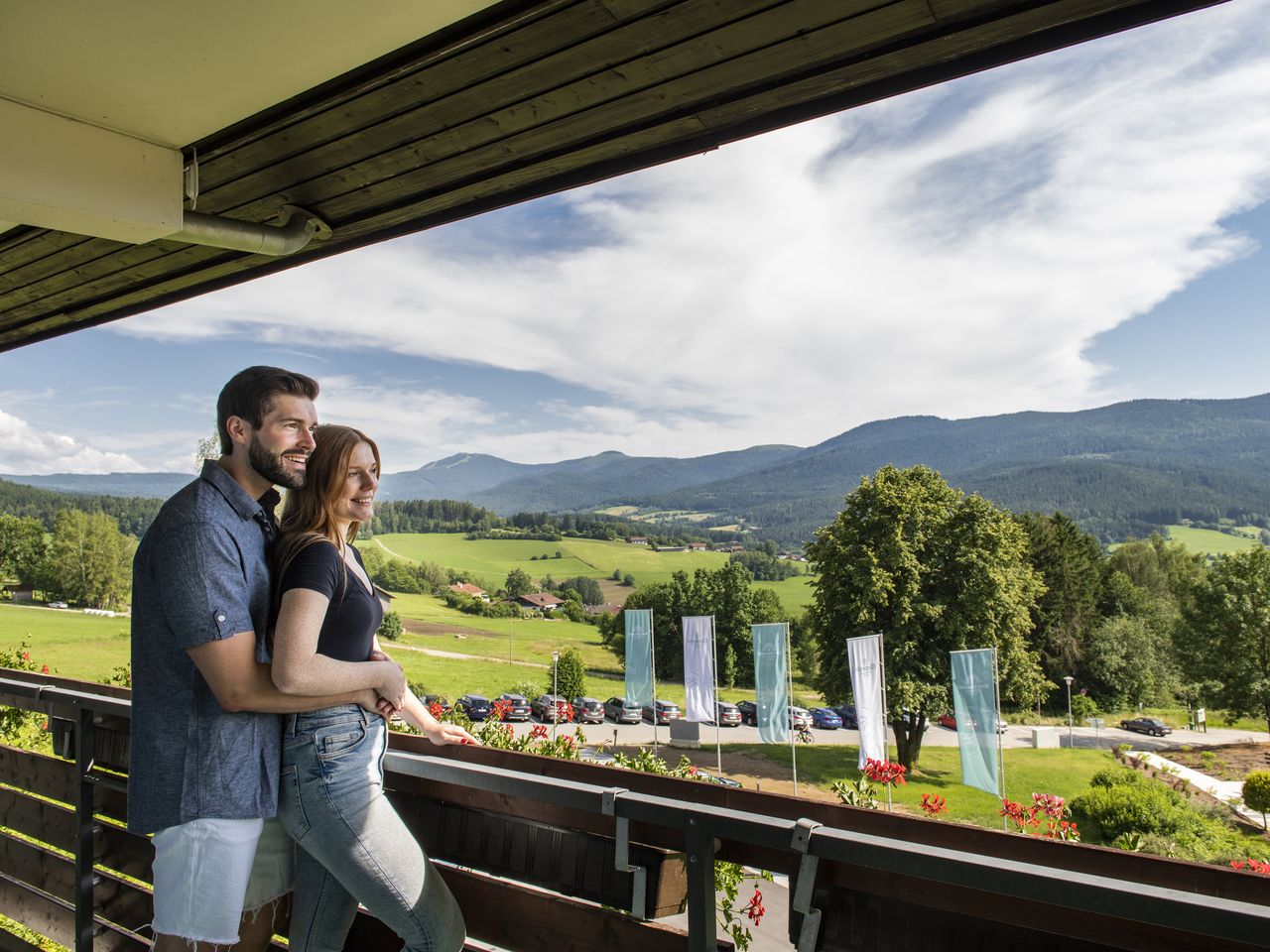 Panorama-Suite mit Talblick