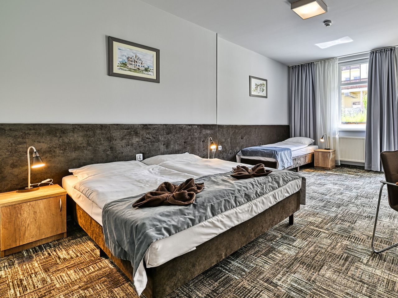 Doppelzimmer mit Aufbettung