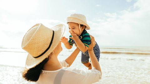 Urlaub mit Baby am Strand