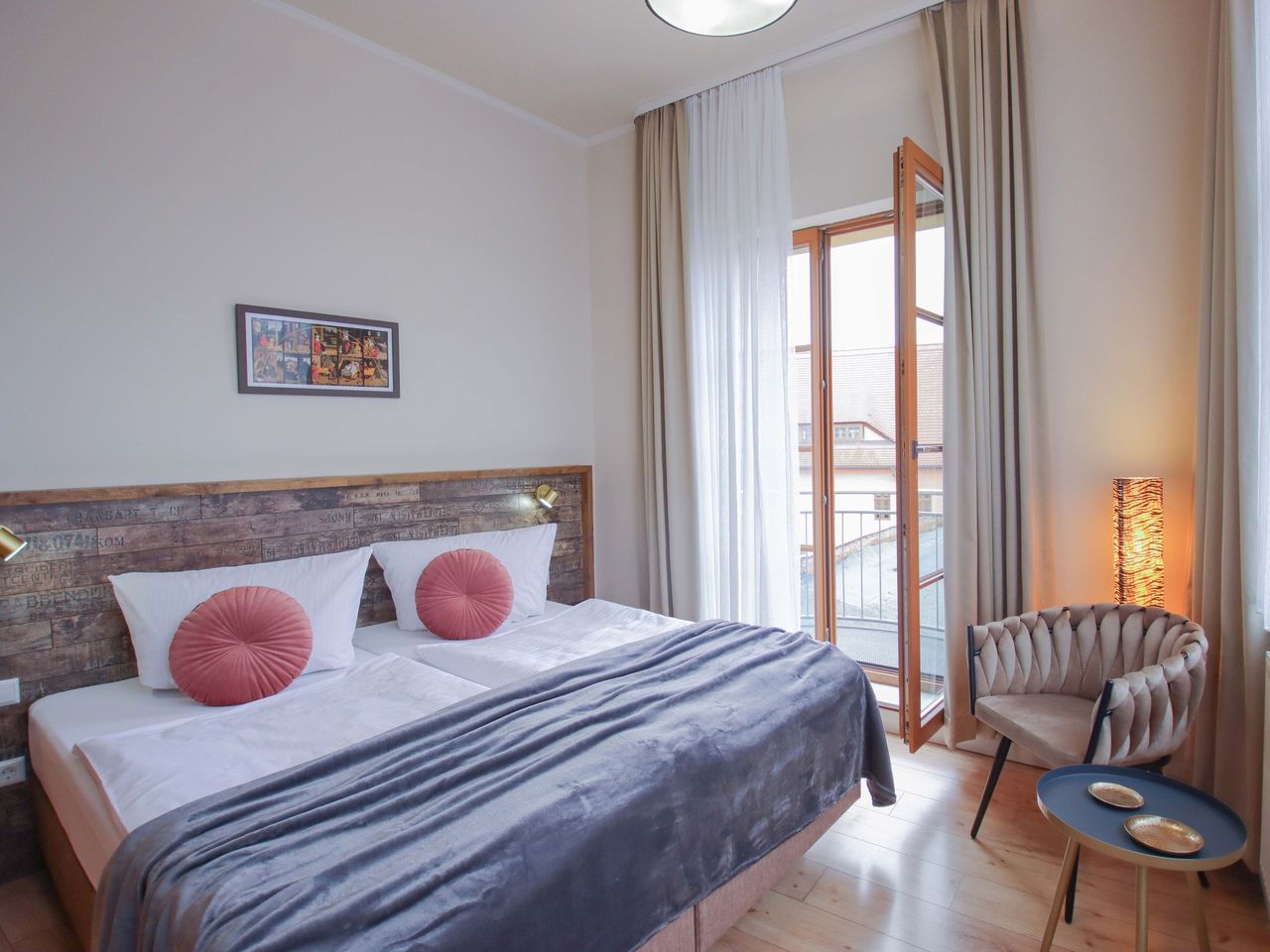Doppelzimmer mit Balkon
