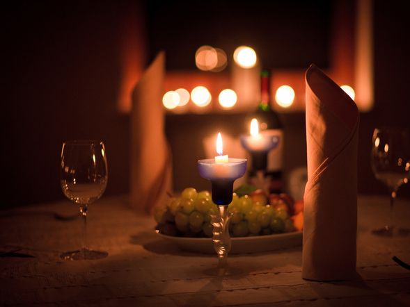 Candle-Light-Dinner bei Nürnberg: 2 Tage Romantik pur