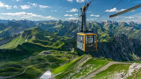 Bergbahn in Oberstdorf