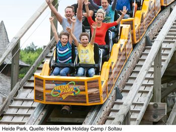 3 Tage Kurzurlaub mit HP+ im Heide Park Holiday Camp