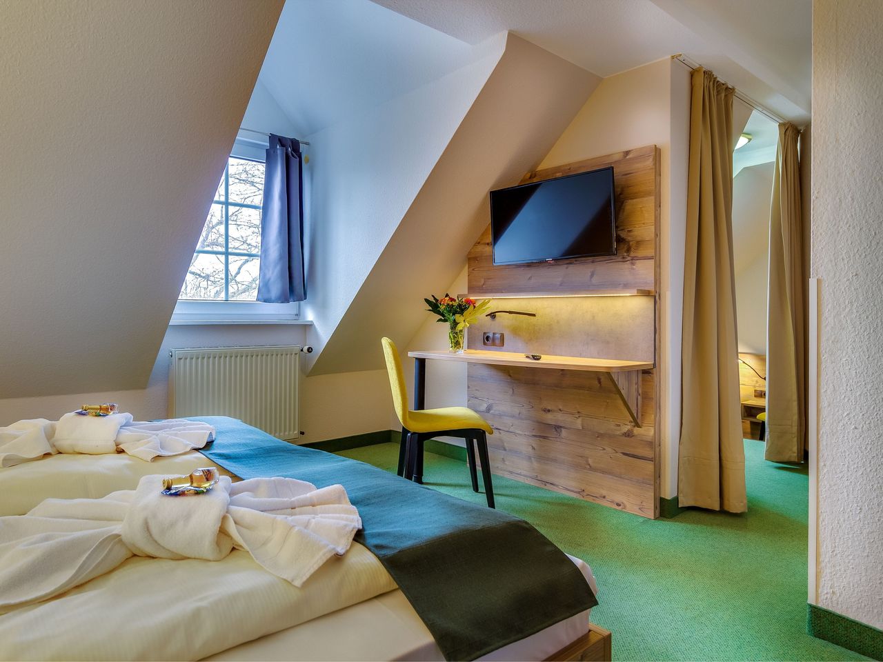 Dreibettzimmer