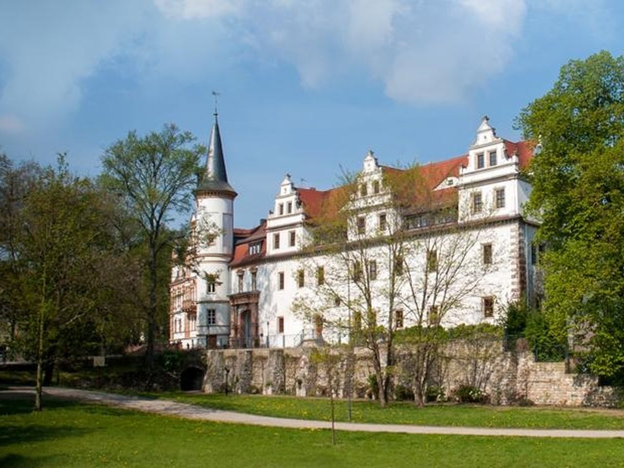 Eine romantische Nacht im Schloß