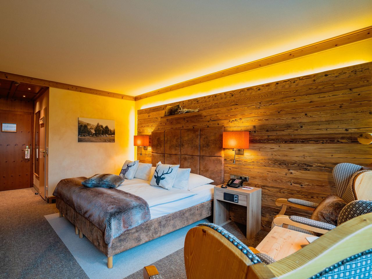Doppelzimmer Harzstyle mit Waldblick