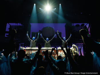 BLUE MAN GROUP Berlin mit Hotel