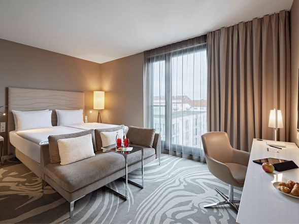 Zwei Doppelzimmer Légère Kategorie ohne Verbindungstür
