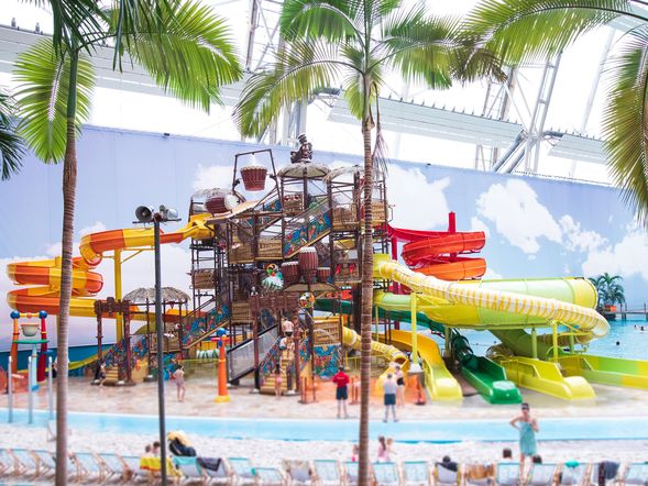 Vom Mobile Home in die Tropen! 3 Tage Kurzurlaub im Woodland Homes at Tropical Islands