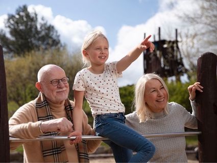 Urlaub mit Oma und Opa