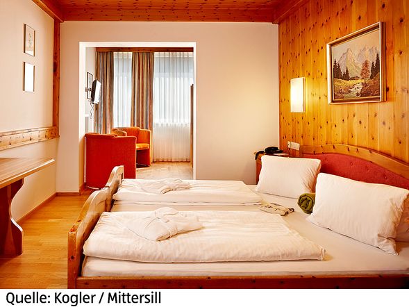 Doppelzimmer STANDARD mit Balkon