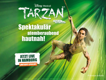 Disneys Musical TARZAN mit Ticket und Hotel