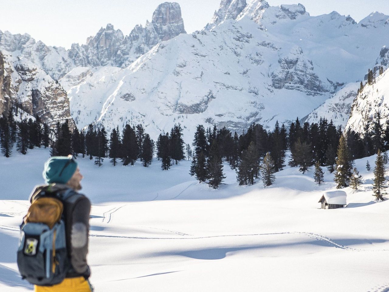 Winteridylle im Eco-Aparthotel in den Dolomiten