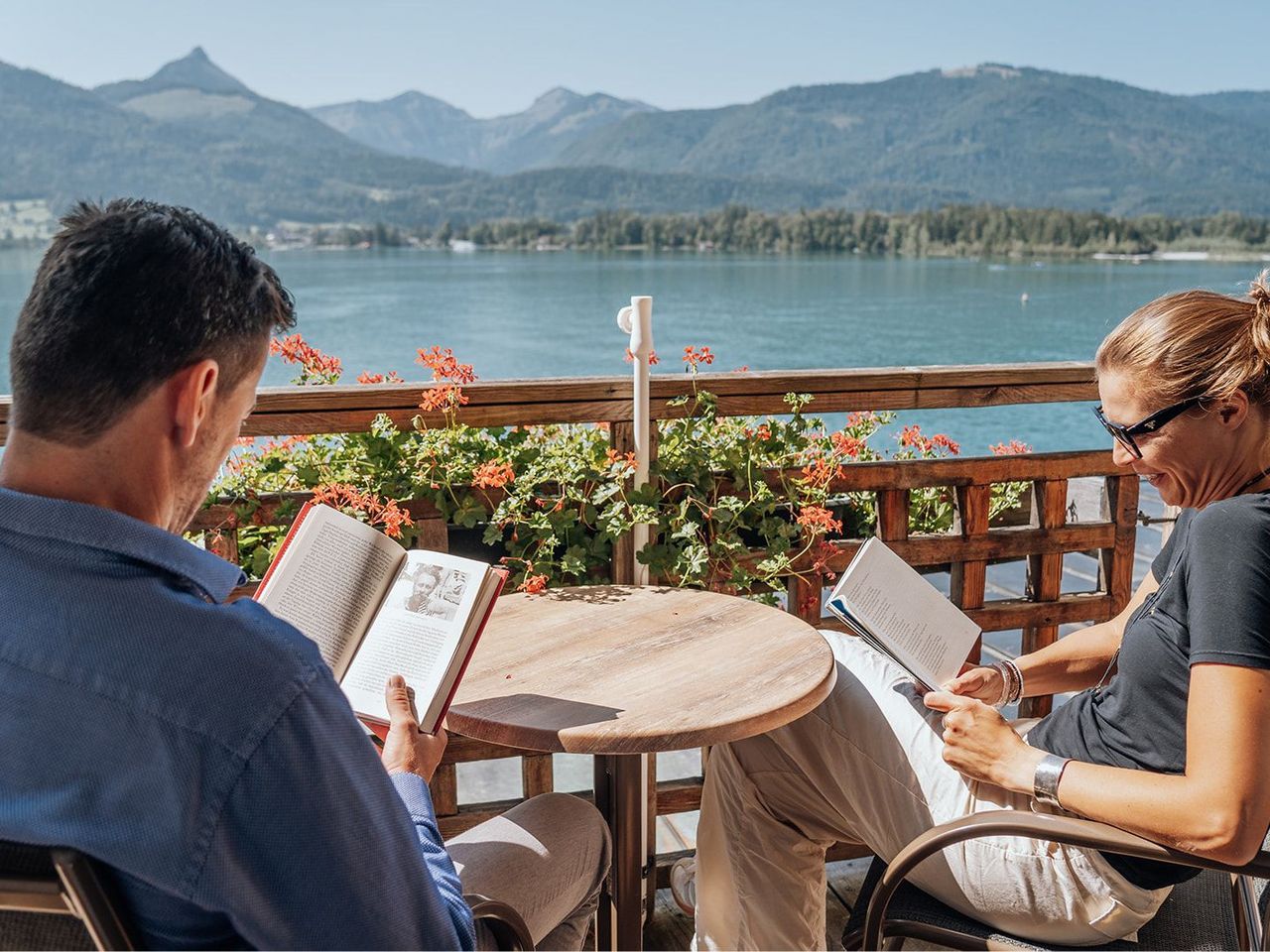 Blauer Montag im Weissen Rössl am Wolfgangsee